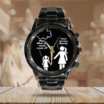 Discover Programmer Humor Software Developer Computer Engineer Funny Calendar Steel Band Watch