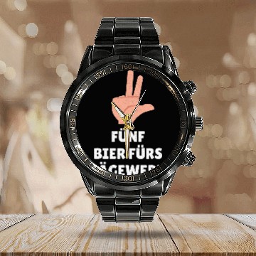 Discover Sawmill Carpenter Carpenter Woodworker Chainsaw Profession 57 Calendar Steel Band Watch