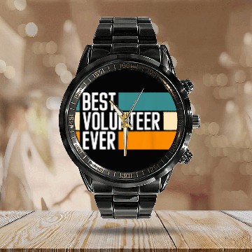 Discover bests Volunteer Ever Voluntary Volunteering Calendar Steel Band Watch