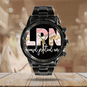 Discover Licensed Practical nurses LPN Nursing Student LPN nurses Calendar Steel Band Watch