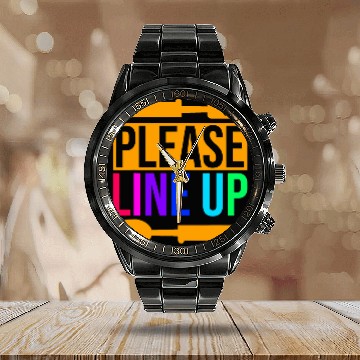 Discover Cafeteria Worker And Lunch Aide Calendar Steel Band Watch