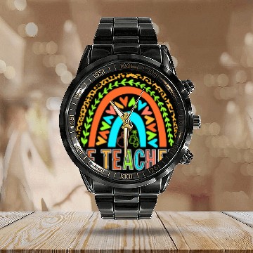 Discover PE Teacher Physical Education Funny Teaching Back To School Baseball Tees Calendar Steel Band Watch