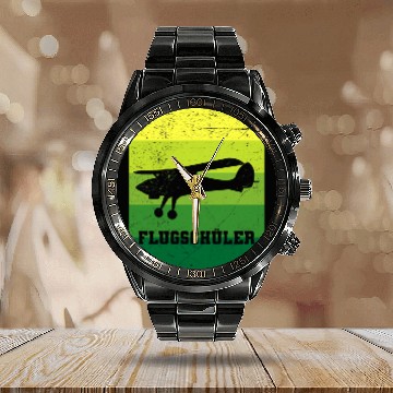 Discover Flight Student Airplane Student Pilot Aviation Training Avia Baseball Tees Calendar Steel Band Watch