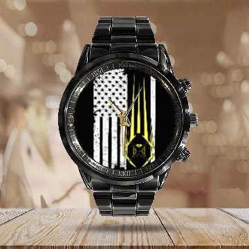 Discover Quadcopter Flying Design for a Patriotic Drone Hobby Pilot Baseball Tees Calendar Steel Band Watch