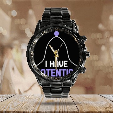 Discover I Have Potential Energy Physics Science Teacher 4 Calendar Steel Band Watch