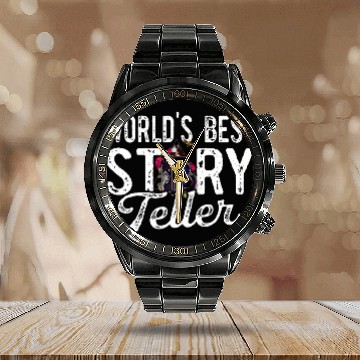 Discover Worlds bests Storyteller Camera Photography Story Teller Baseball Tees Calendar Steel Band Watch