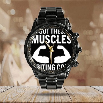 Discover Writing Code Coding IT Computer Science Programmer 6 Calendar Steel Band Watch