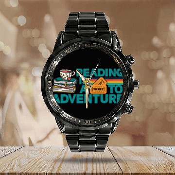 Discover Reading Adventure Library Student Teacher Book Baseball Tees Calendar Steel Band Watch