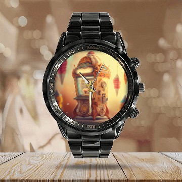 Discover Surreal vintages Ice Cream Fortune Teller Machine Baseball Tees Calendar Steel Band Watch