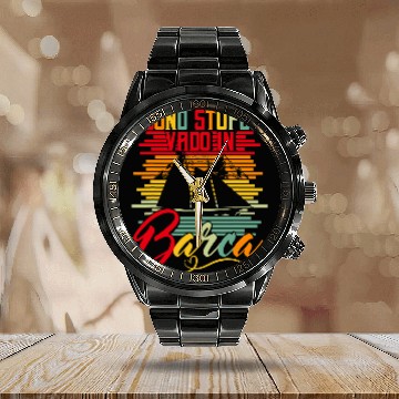 Discover Im Fed Up I Go Boat Ship Captain Sailor Calendar Steel Band Watch