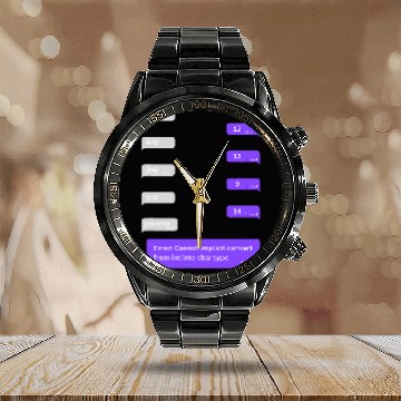 Discover You Me Funny Meme Joke Programmer Humor Baseball Tees Calendar Steel Band Watch