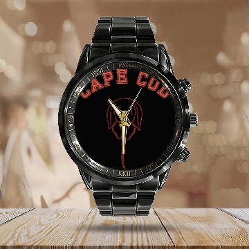 Discover Cape Cod Horseshoe Crab Calendar Steel Band Watch