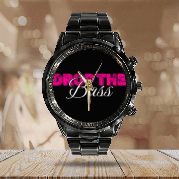 Discover Drop The Bass Bold Statement Dynamic Calendar Steel Band Watch