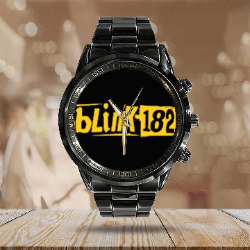 Discover Blink - 182 Calendar Steel Band Watch