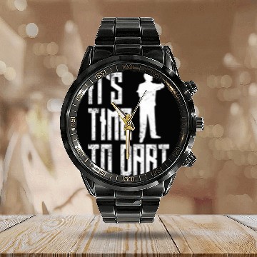Discover Darts for Dart Players It is Time to Dart Team Calendar Steel Band Watch