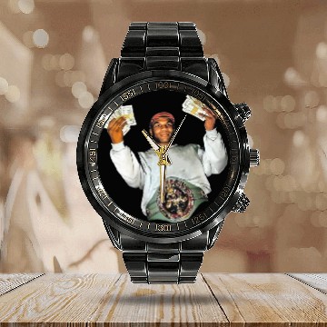 Discover MIKE TYSON Calendar Steel Band Watch vintage rap Calendar Steel Band Watch |80s 90s y2k merch