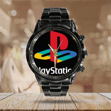Discover Playstation Calendar Steel Band Watch #2 Calendar Steel Band Watch