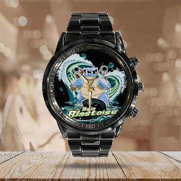 Discover Baja Blastoise Calendar Steel Band Watch