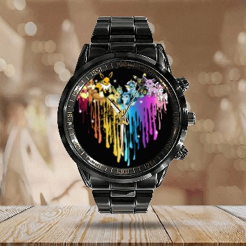Discover PKM Eevee Evolution Calendar Steel Band Watch