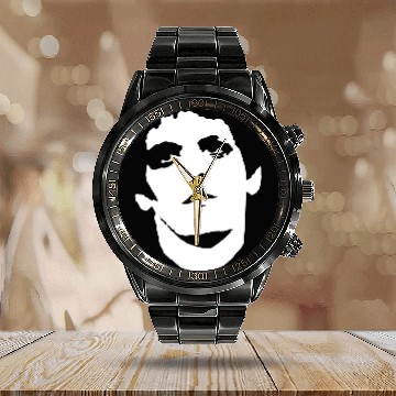 Discover Lou Reed Calendar Steel Band Watch