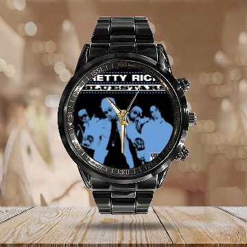 Discover Pretty Ricky Bluestars Baseball Jerseys Calendar Steel Band Watch
