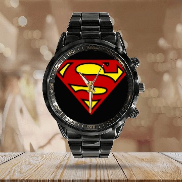 Discover Superman Calendar Steel Band Watch Unisex White Calendar Steel Band Watch Calendar Steel Band Watch