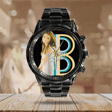 Discover Vintage 1998 Britney Spears Calendar Steel Band Watch