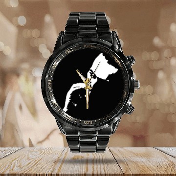 Discover The Clash Joe Strummer 3D Calendar Steel Band Watch