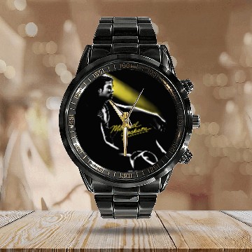 Discover Ladies Michael Jackson Calendar Steel Band Watch