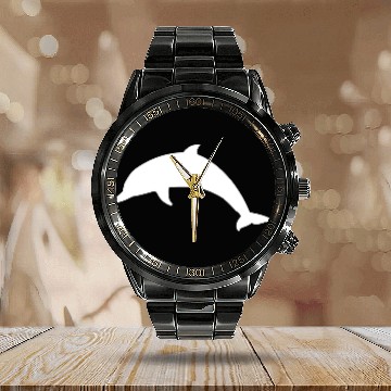 Discover Delfin Calendar Steel Band Watch