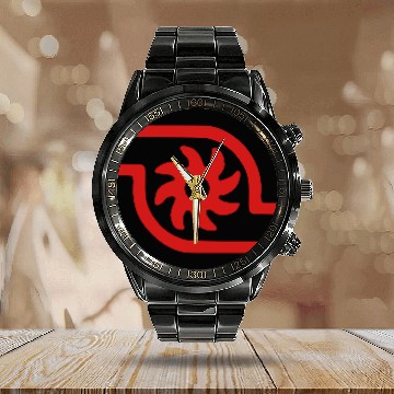 Discover Boost Icon Calendar Steel Band Watch