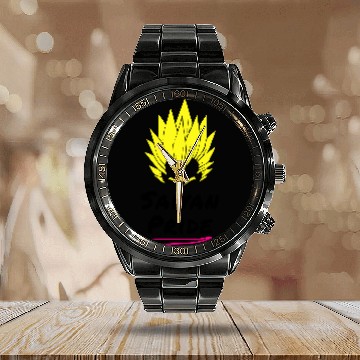 Discover Saiyan Pride Dragonballz Calendar Steel Band Watch