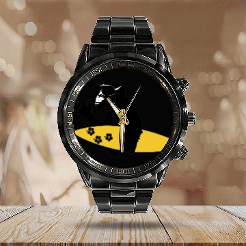 Discover surf monkey Calendar Steel Band Watch
