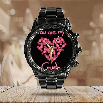 Discover You are my Candy Crush Calendar Steel Band Watch