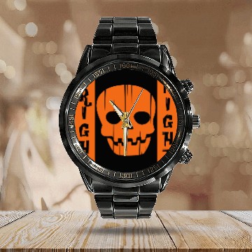 Discover FRIGHT NIGHT Calendar Steel Band Watch