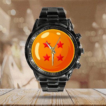 Discover (DB) 4 Star Dragonball+ Calendar Steel Band Watch