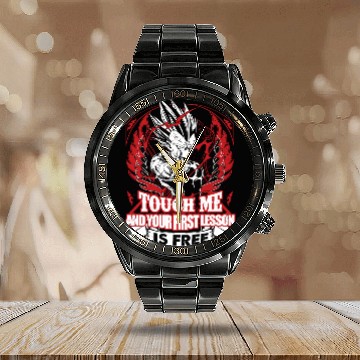 Discover super saiyan vegeta Calendar Steel Band Watch