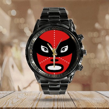 Discover Sport vectorstock 1978393 Wrestling Maske 008 Calendar Steel Band Watch