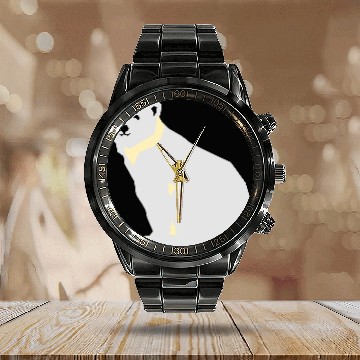 Discover Polar bear Calendar Steel Band Watch