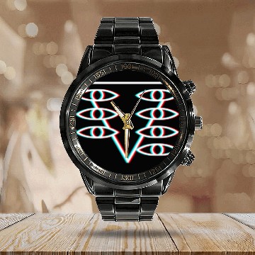 Discover Evangelion Lilith eyesEvangelion Lilith eyes 3d Calendar Steel Band Watch