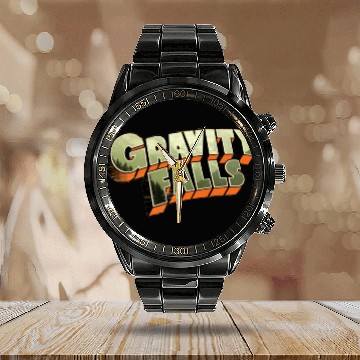 Discover Gravity Falls Calendar Steel Band Watch