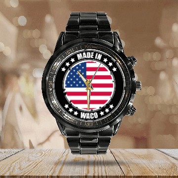 Discover WACO Calendar Steel Band Watch