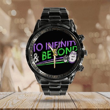 Discover Funny Movie Buzz Lightyear Weed Pot Marijuana Calendar Steel Band Watch