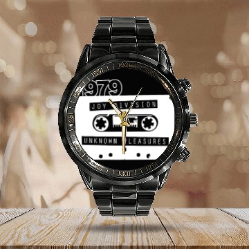 Discover Joy Division Calendar Steel Band Watch