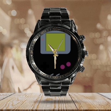 Discover Gameboy Calendar Steel Band Watch