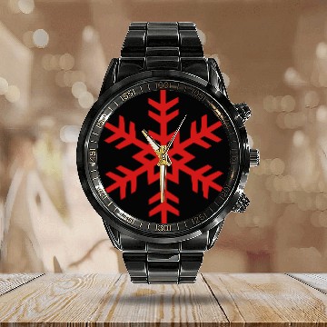 Discover Snowflake Calendar Steel Band Watch