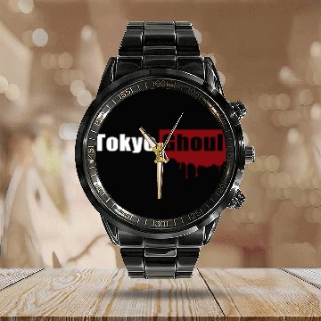 Discover Toky Ghoul Calendar Steel Band Watch