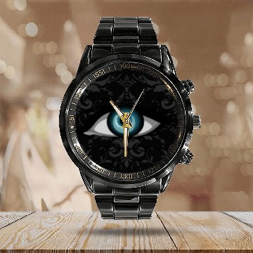 Discover Damask Calendar Steel Band Watch