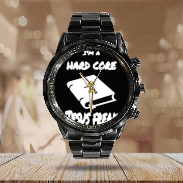 Discover Hard Core Jesus Freak Calendar Steel Band Watch