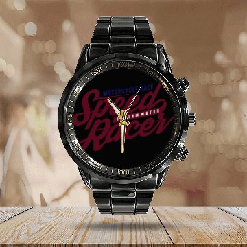 Discover Speed Racer Calendar Steel Band Watch